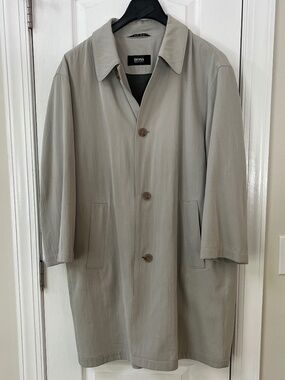 Boss Hugo Boss men's trench coat size L